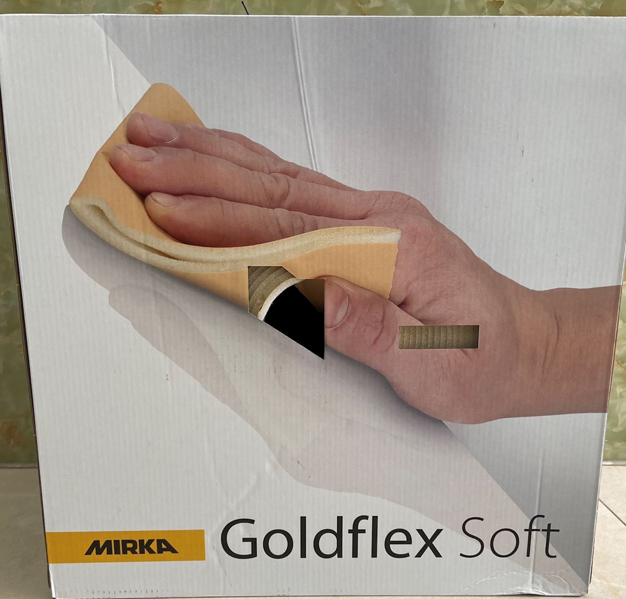 Giấy Nhám Xốp Mirka Goldflex Soft P400/P500/P600