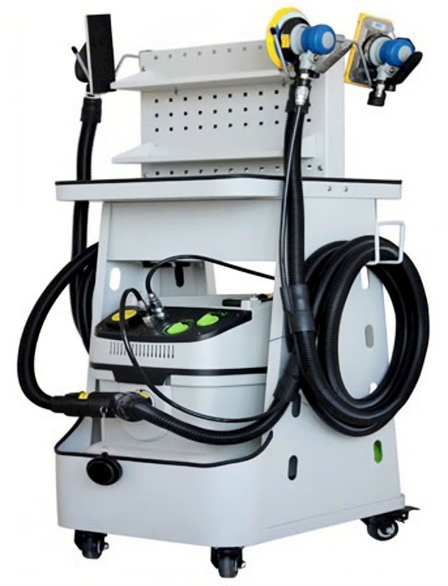 Bộ máy chà khô hút bụi cục bộ - Sinotint SNT 202