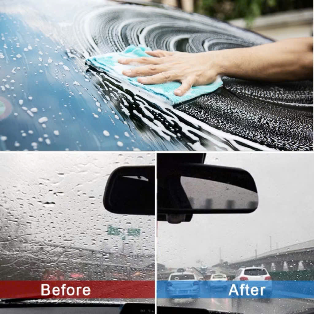 Nước rửa kính chống ố kính lái Nanoka 