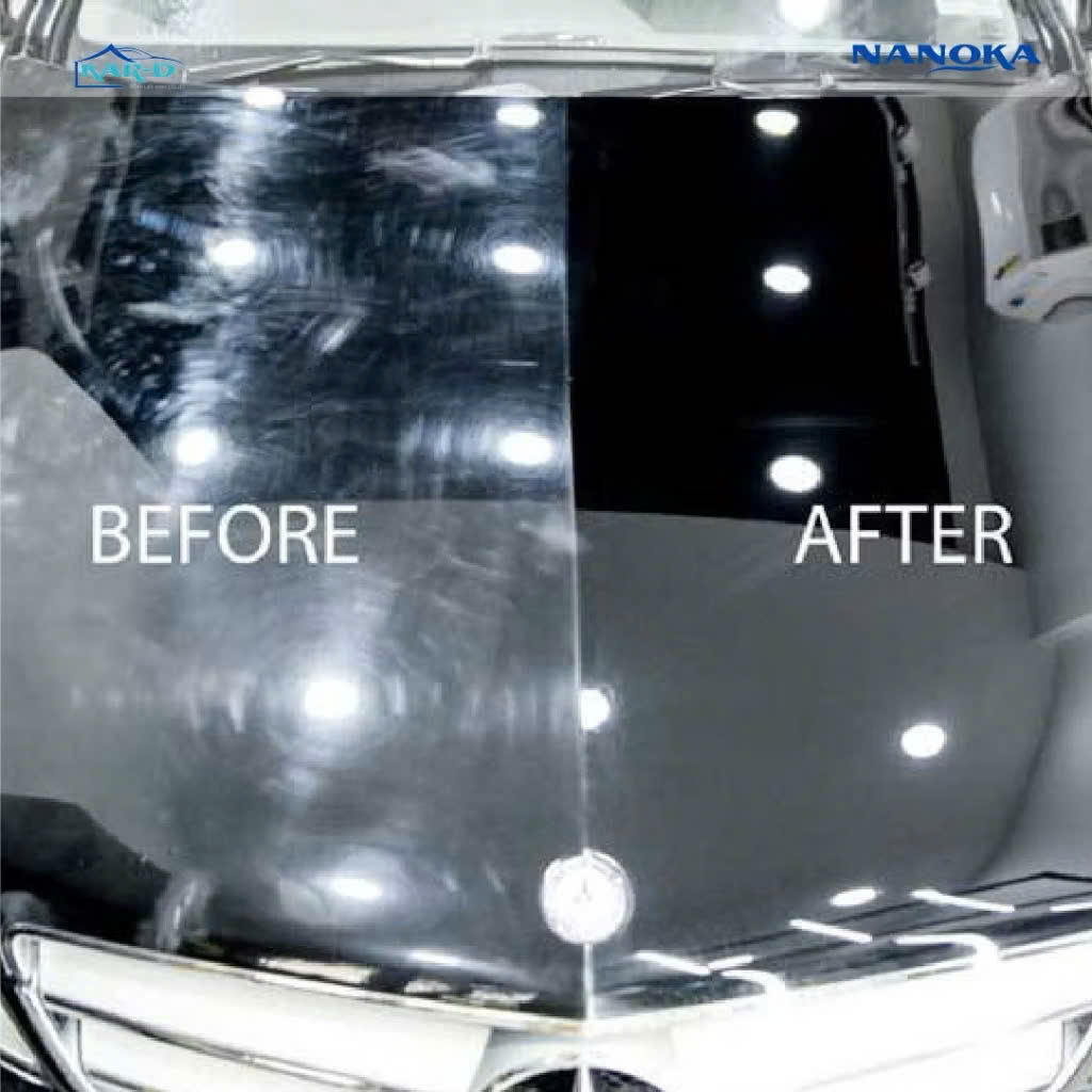 Dung dịch làm bóng sơn nhanh Nanoka 